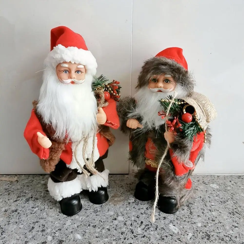 

Christmas Electric Dancing Santa Claus Decorative Desktop Toys Figure Portable Santa Santa Figurine Claus Lifelike M3q3