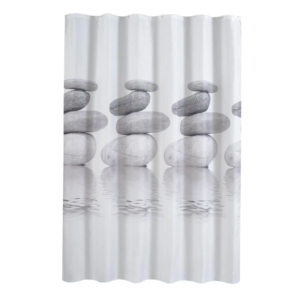

Занавеска для душа из полиэстера, 180x180 см, 12 крючков