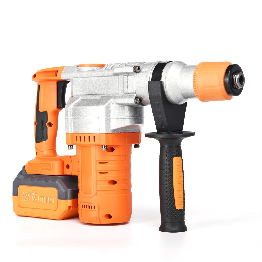 

288Vf recommissioning Pick with 2pcs Battery Brushless Cordless Rotary Hammer Drill Electric Hammer Impact DrillElectric