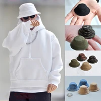 handmade 16 male soldier sunhat fisherman hat basin hat casual trend street hip hop cap model for 12 inch action figures