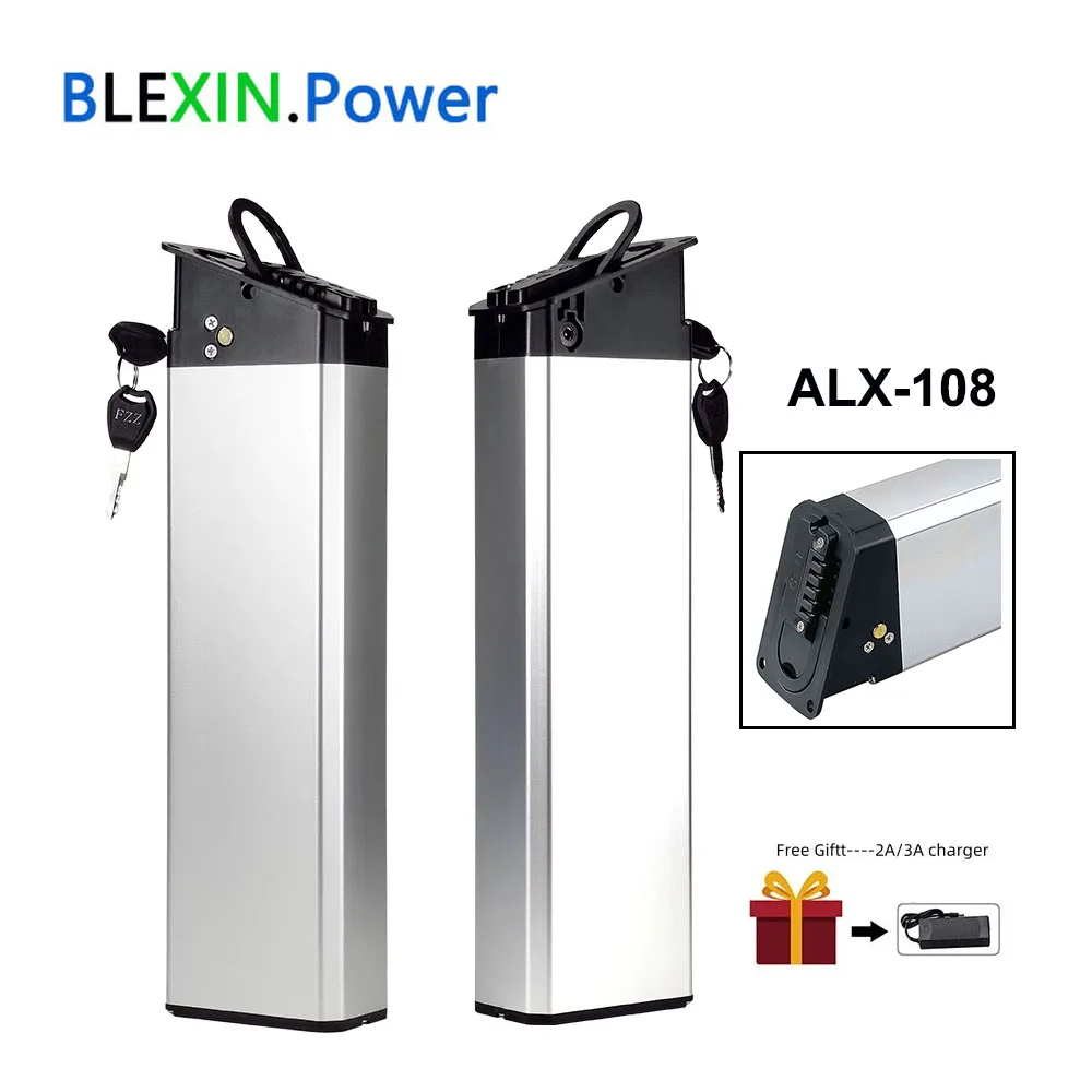 Фото ALX-108 52V Складная сменная батарея для электрического велосипеда с толстыми шинами 48V 16Ah 20Ah 960Wh для G-FORCE NEW T42 T5 500W 750W Ebike Batter №1