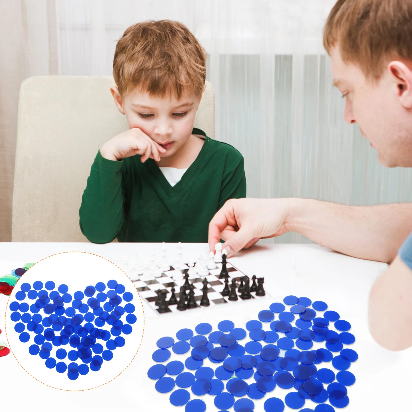 

100 шт., детский пластиковый подсчет