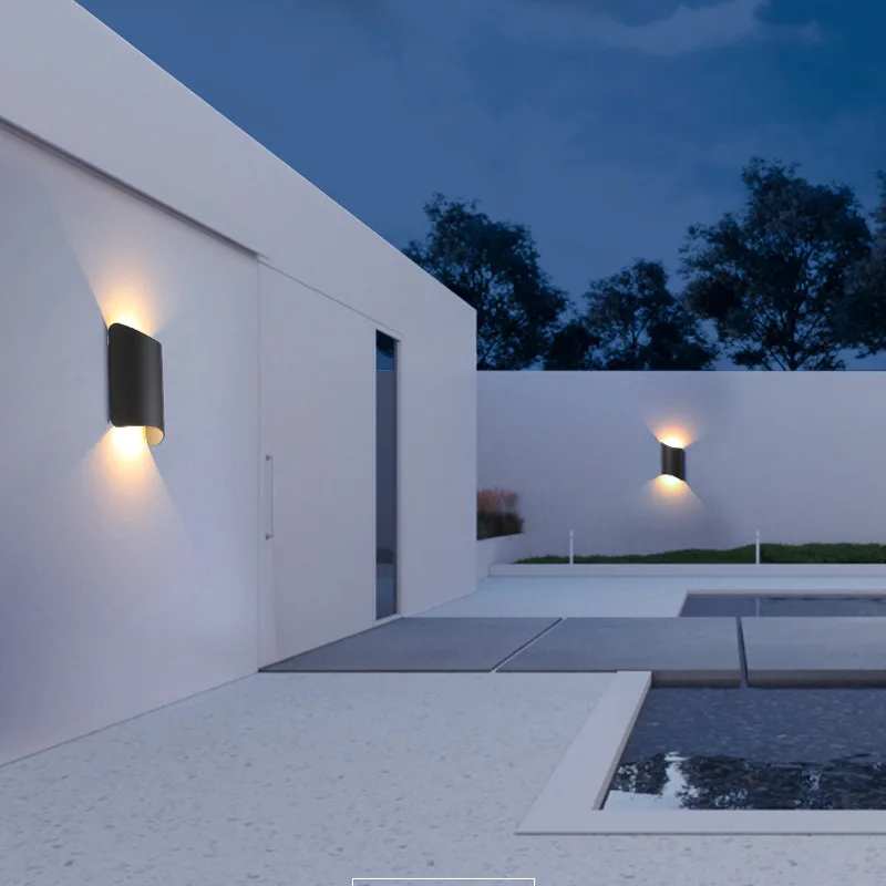 

Outdoor Wall Light Sconce 12W Lamps for Living Room Waterproof 85 - 265V IP65 Balcony Garden Porch Home Aluminium Balcony