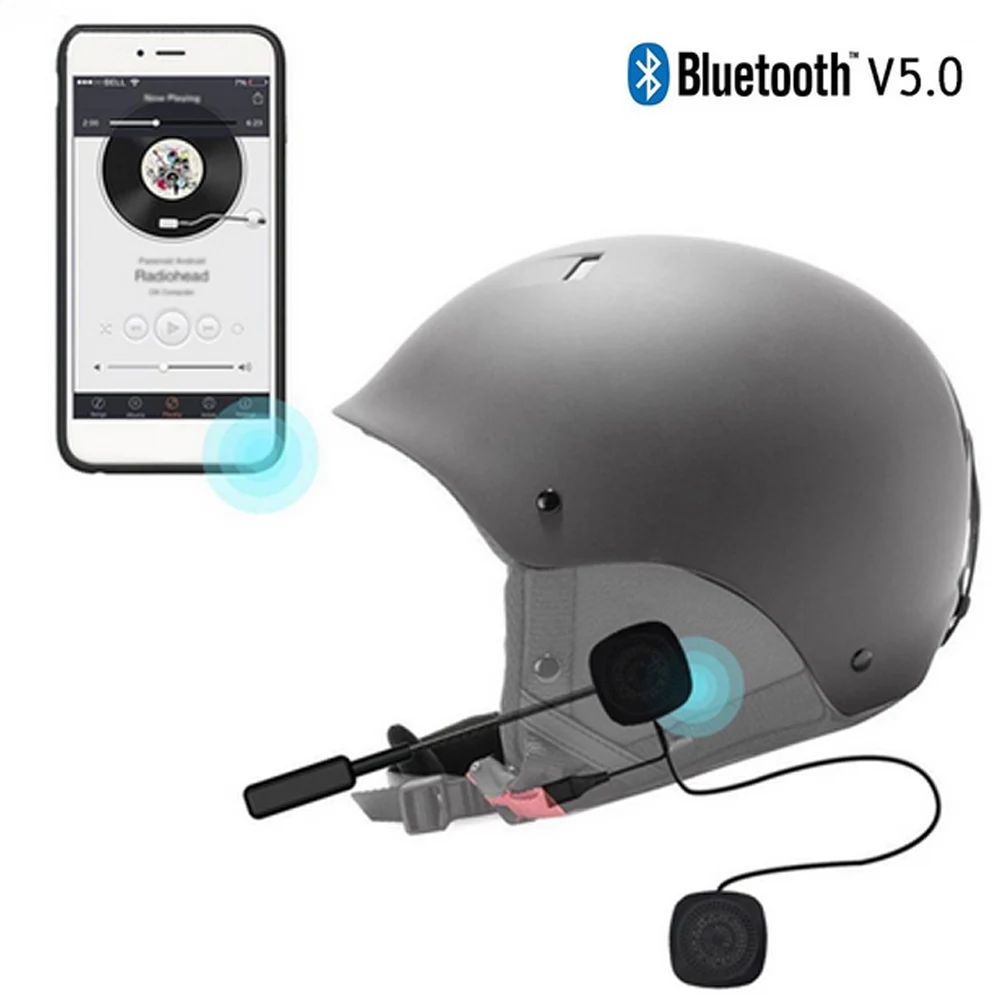 

Moto Helmet Headset Bluetooth 5.0 Stereo Motorcycle Earphones Wireless Speaker Headphone Handsfree Call Music Play