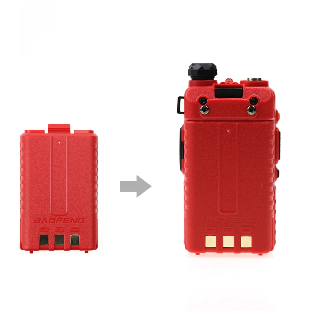 Ceny Oryginalna Bateria BF UV5R Walkie Talkie Bl-5 O Dużej Pojemności Li-Ion Wyborem Koloru Dla BaoFeng 5R UV-5R 5RE F8HP