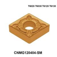 original cnmg 120404 120408 t6020 t6030 t6120 t6130 cnmg120404 sm cnmg120408 sm lathe cutter tools cnc carbide inserts