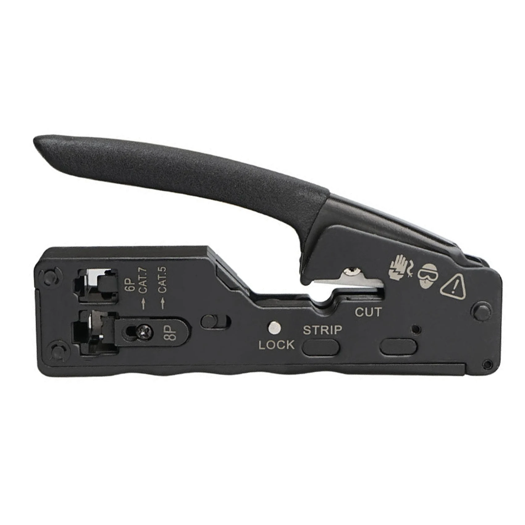 

Network Cable Crimper RJ45 Crimp Tool Cutter Stripper for Rj45 Cat7 Cat6 Cat5 Rj11 Rj12 Connector Crimper Pliers
