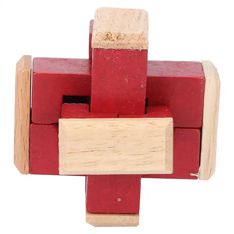 Деревянная игрушка-пазл с блокировкой деревянная игрушка-разблокировка