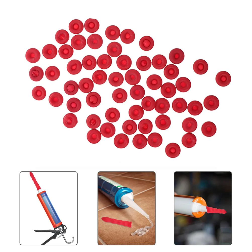 

20pcs Caulk Red Caulk Saving Caulk Saver for Sealing and Preserving
