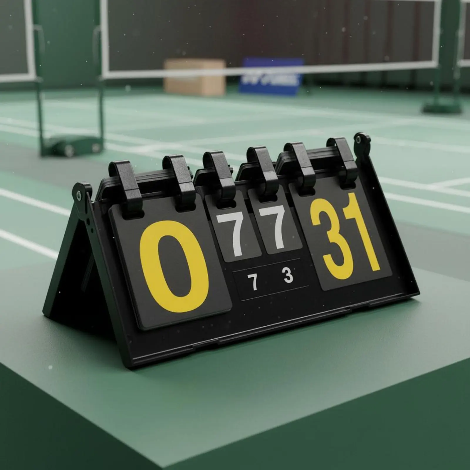 Складное табло для подсчета очков Flip Scorekeeper, ламинированное настольное табло из АБС-пластика для настольных игр (art.: 3920db2c66cfb) - 3920db2c66cfb