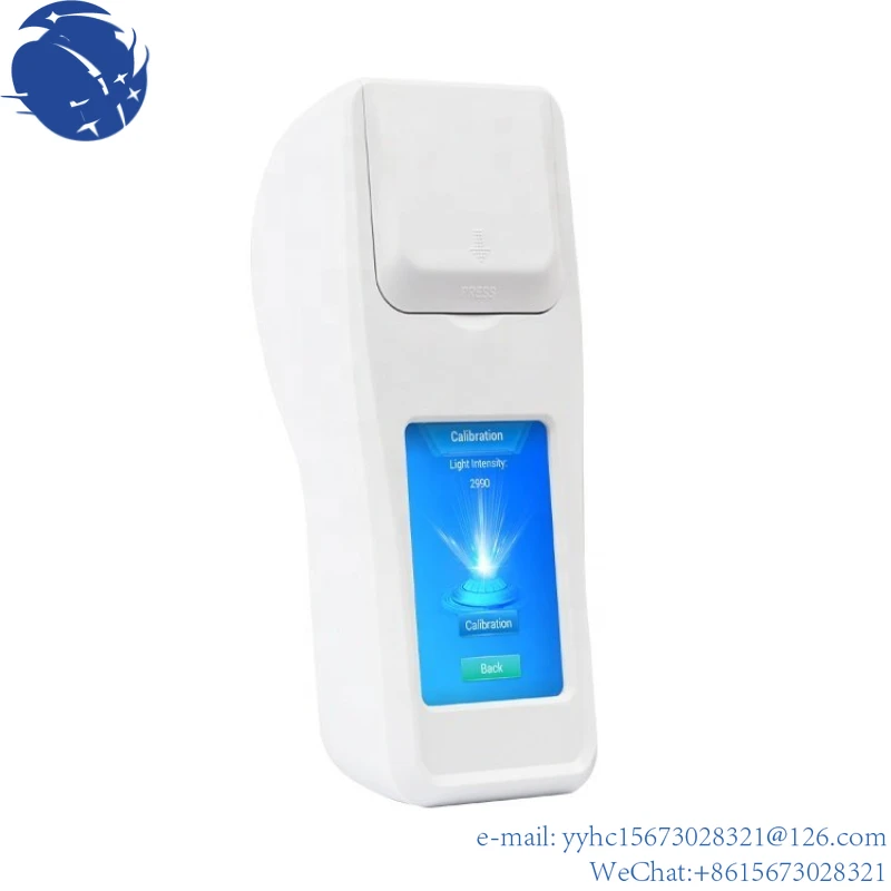 

Yun Yi White Handheld Chlorine/alkali/pH/cyanuric Acid Five Parameter Swimming Pool Water Quality Detector Matter