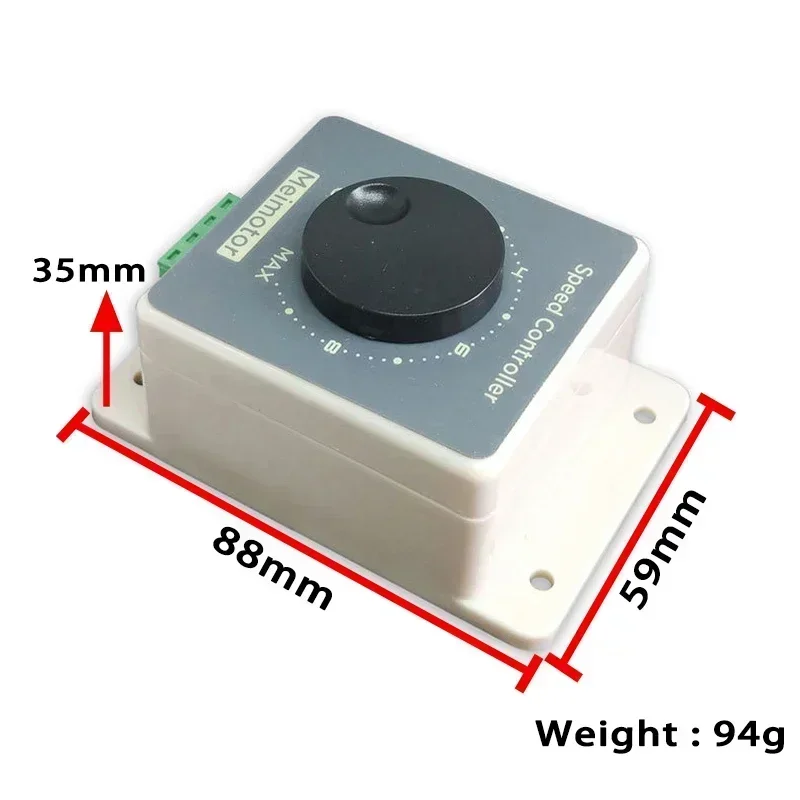 12 В/24 В/36 В/48 В ШИМ регулятор скорости двигателя постоянного тока 10 В-60