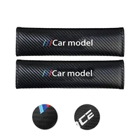 for bmw car safety belt cover m shoulder pads embroidery auto styling accessories performace e46 e39 e90 e91 e60 e36 e30 e34