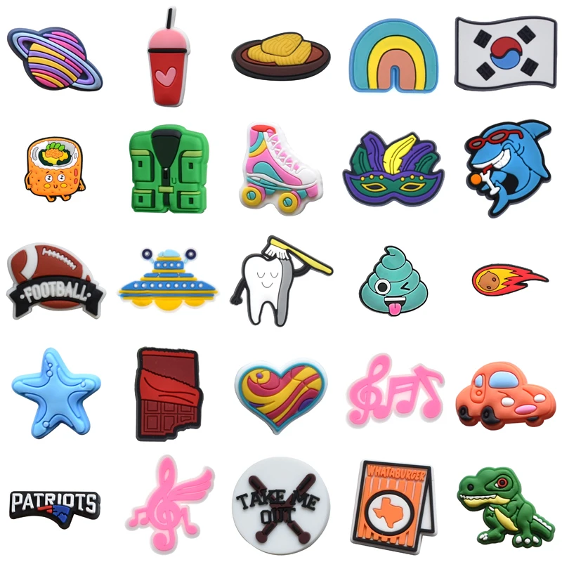 

Men Packs Shoe Charms Women Charm Boy Para Pins Wholesale Bulk Decorations for Crocs Shoes Accessories Girl Gifts Set Jeans Kids