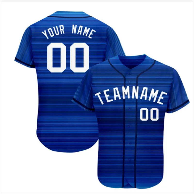 Лидер продаж 2024 удобная американская бейсбольная рубашка летняя 3D футболка с