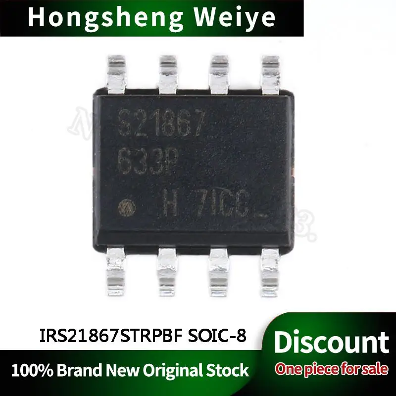 

10-100Pcs New IRS21867STRPBF IRS21867 SOIC-8 600V High Side and low side grid driver SMD IC Chip In Stock DISCOUNT Sell