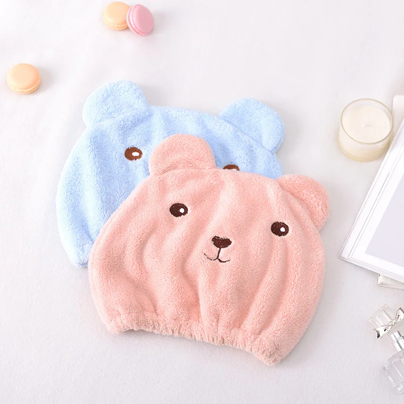 

Extra Thick Dry Toupee Super Absorbent Wrap Hair Quick-Drying Towel Turban Shower Cap Toupee Adult Long Hair Hair Drying Towel