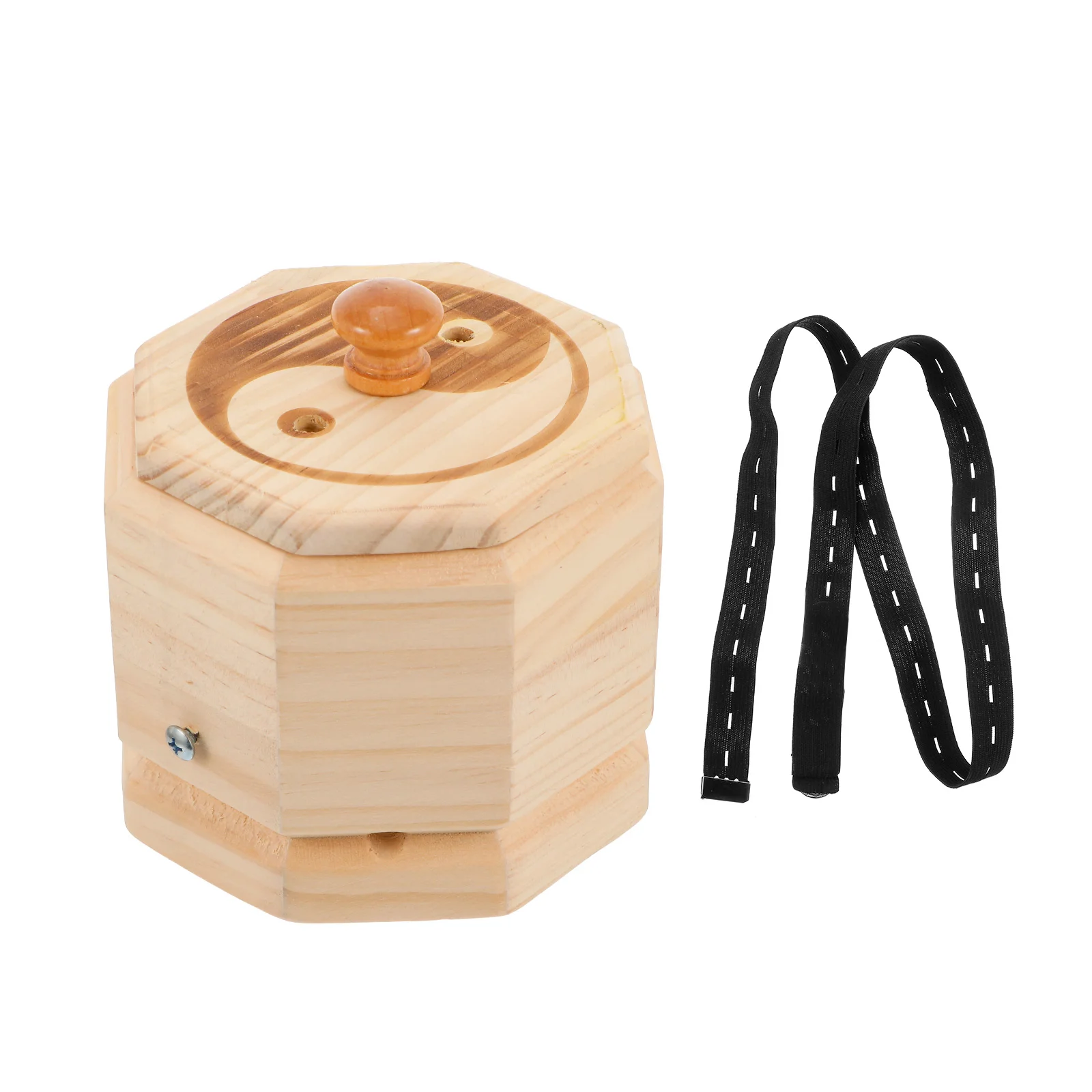 

Household Moxibustion Box Wooden Stand Sticks Iron Sheets Universal Moxa Burner