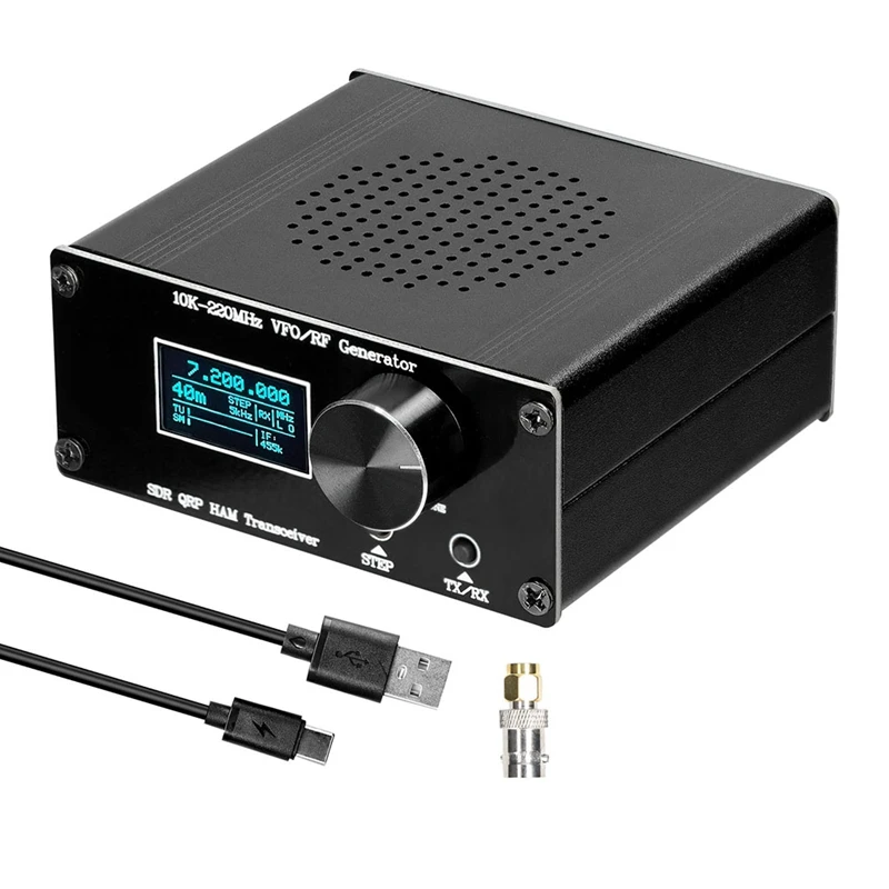 

20K-220Mhz Superheterodyne Receiver SDR HAM QRP Transceiver RF Generator Radio Debugger For Homebrew QRP Transceivers