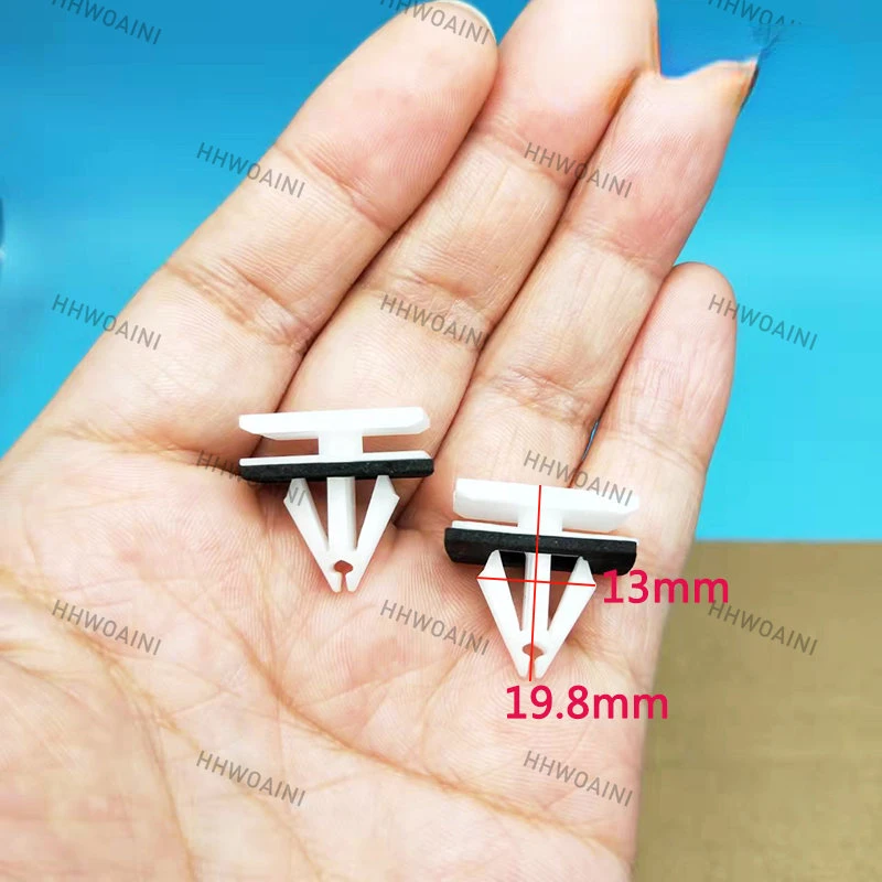 

For Citroen C56 Peugeot 508 Seat Back Decorative Plate Fixed Clip Buckle Rubber Nail Accessories