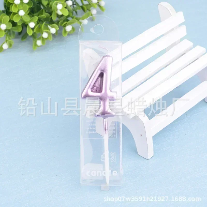 Свечи для торта с номером цвет в ассортименте