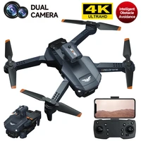 foldable rc quadcopter drone 4k professional dual camera 6ch drone obstacle avoidance helicopter toy kids rc toys