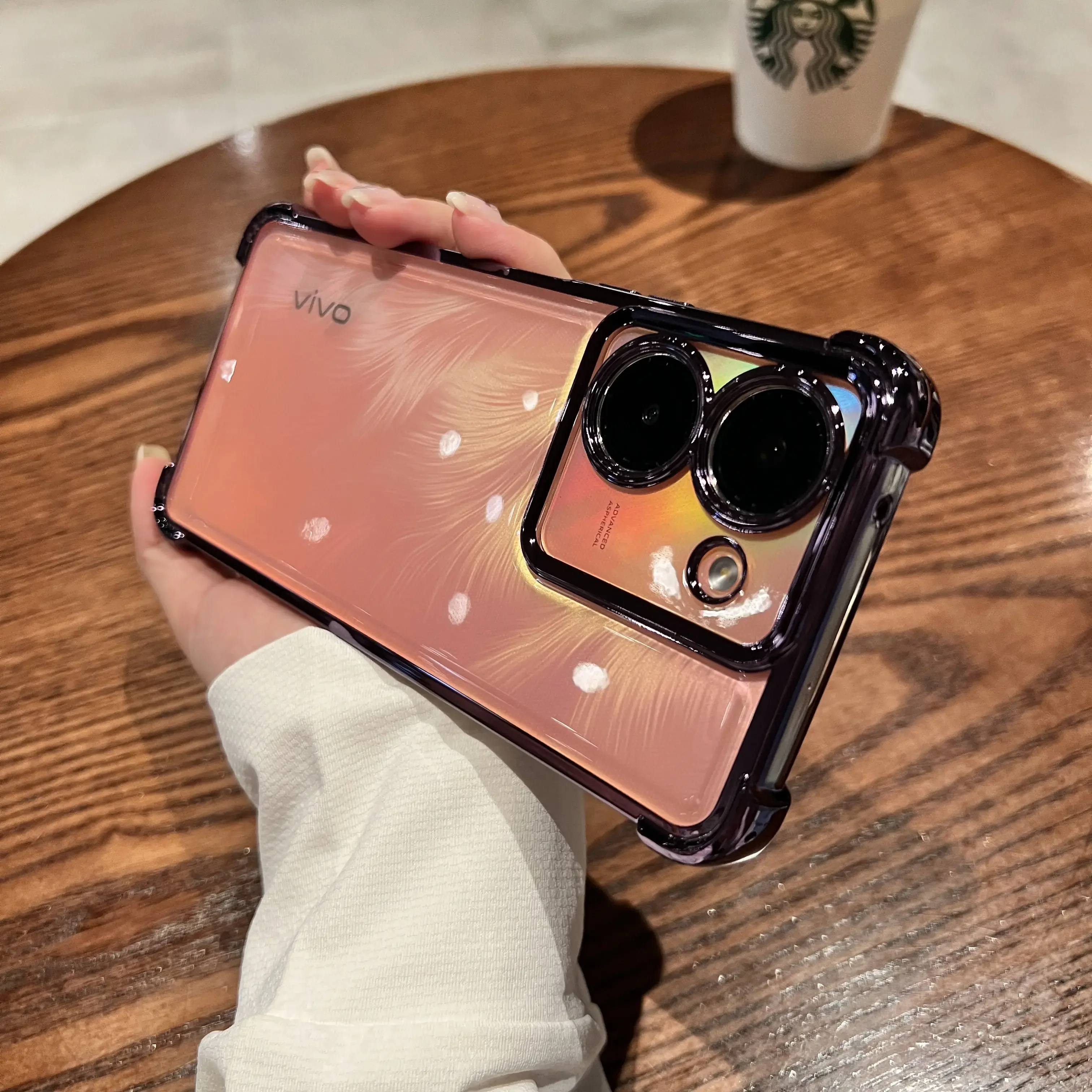 Transparent Four Corners Shockproof Case for Vivo Y28 Y03 Y18 Y18S Y28S Y36 Y27 4G Y27S Y17S Y78 5G Phone Cover