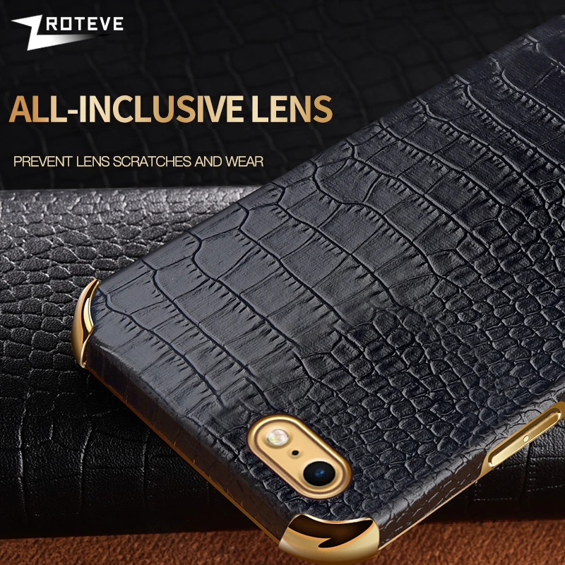 For iPhoneSE Case Zroteve Crocodile Pattern Leather Cover For iPhone SE 2 3 2020 2022 6 6S 7 8 Plus iPhone6 iPhone7 iPhone8 Case images - 6