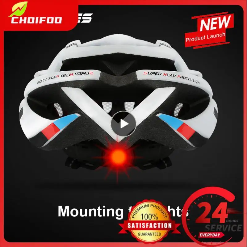 

1~8PCS Withlight Cycling Helmets Adjustable Lynon Chin Strap Bicycle Helmet Durable Lightweight Bike Cap Cycling Comfortable