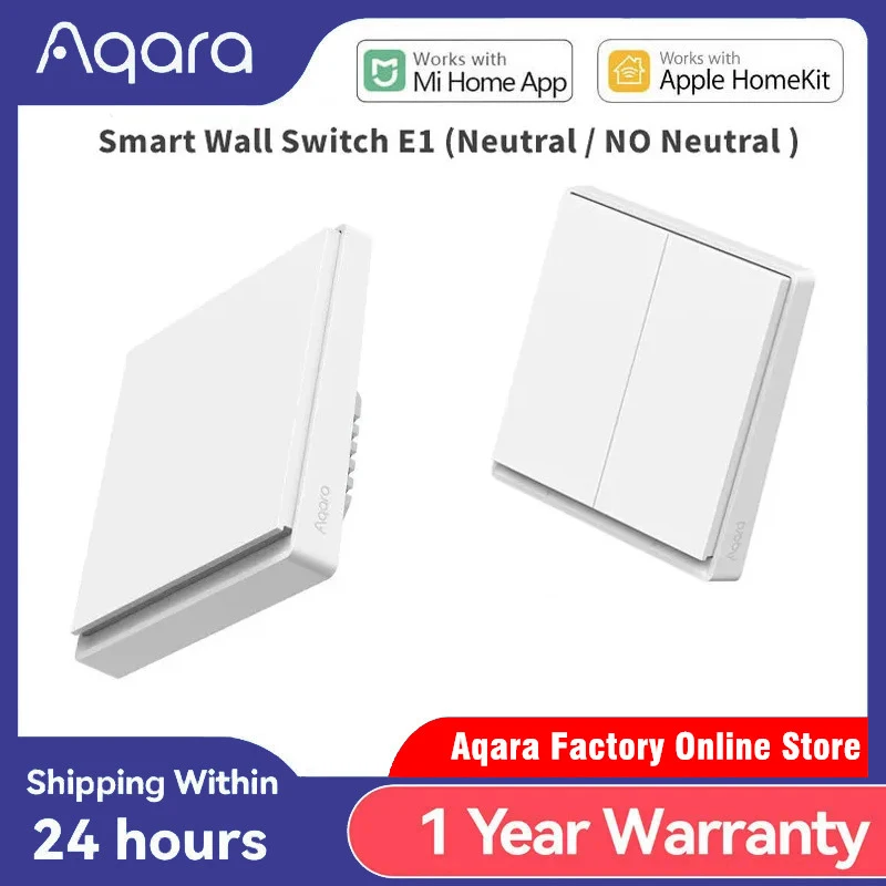 Aqara Smart Wall Switch E1 Zigbee | AliExpress