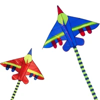 free shipping children plane kites for kids kites fighter kite line outdoor game toys cerf volant