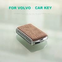 fashion car key modification shell high quality car key cover zinc alloy frame car key case for volvo s90 s60 xc60 xc40 v60 v90