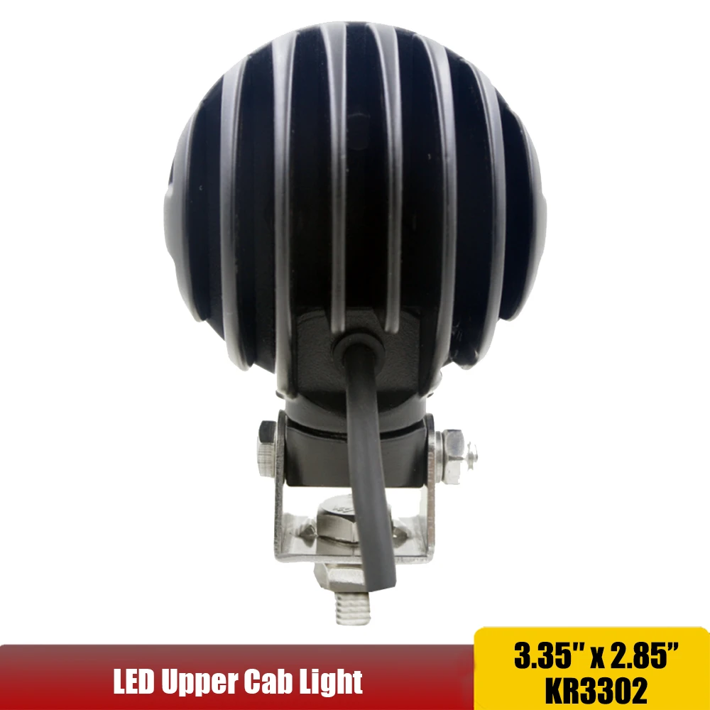 Комбинисветодиодный светодиодная верхняя подсветка кабины 3 дюйма круглая 30 Вт