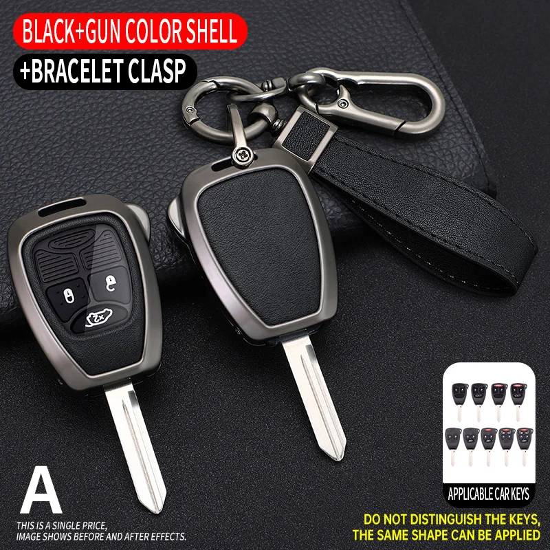 

Автомобильный брелок из цинкового сплава и ТПУ для Jeep Wrangler Compass чехол Chrysler 300 PT Dodge JCUV Caliber свобода патриота