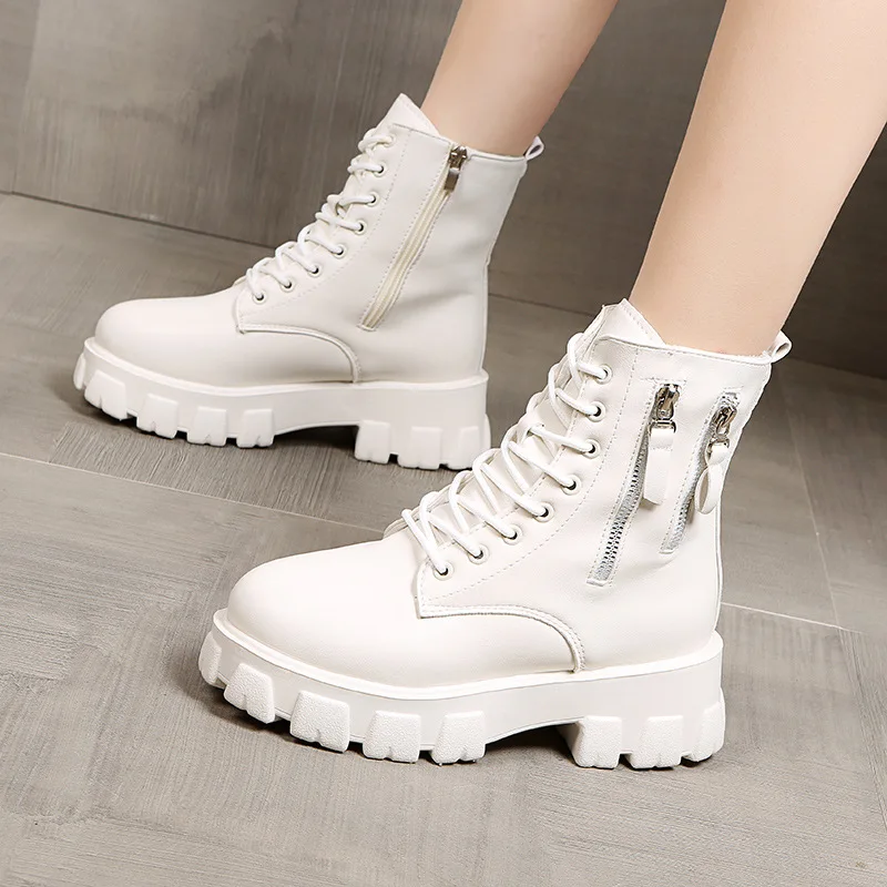 

Women's Boots 2022 Winter Fashion Goth Shoes Platform Ankel Boots Snow Booties Warm Botas Zapatos Women's Boots Women's Shoes