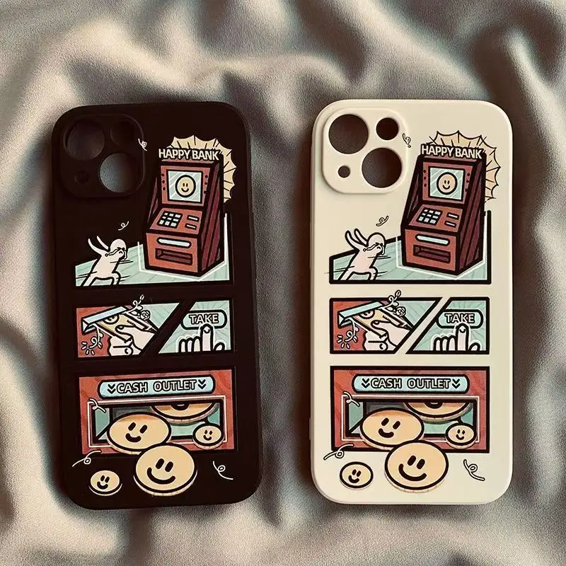 Мягкий силиконовый чехол для телефона с улыбающейся игровой консолью Xiaomi Redmi 14C 13C