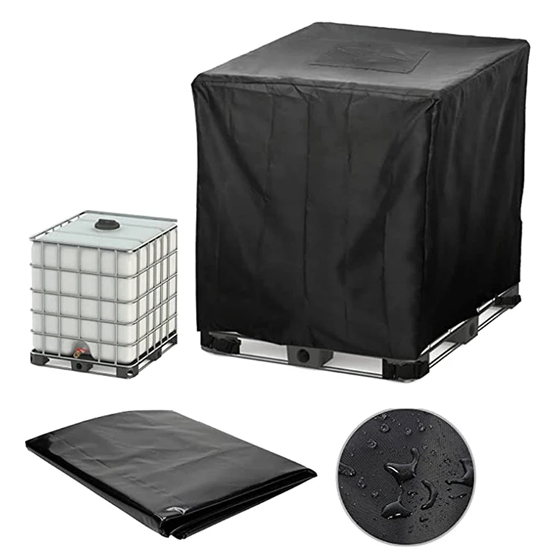 

New Water tank Protective Cover for 1000 Iiters IBC Container Waterproof And Dustproof Cover Sunscreen Oxford 210D Outdoor Cover