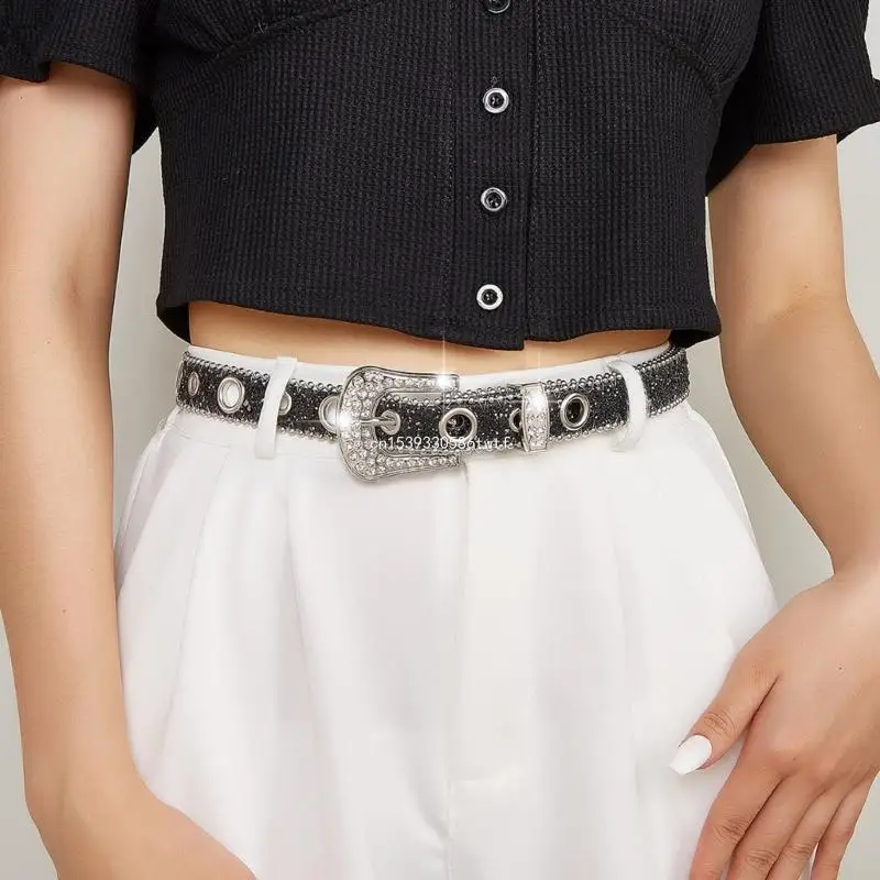 

Пояс для взрослых в стиле панк с бриллиантами, роскошный сладкий пояс, модные ремни, пояс с бриллиантами и стразами для ночного