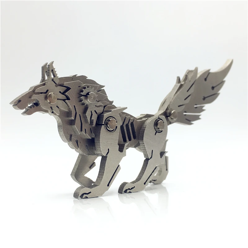 

Zodiac Dinosaurs western fire dragon 3D Metal Model DIY Assembly models Toys Collection Desktop For Adult Children