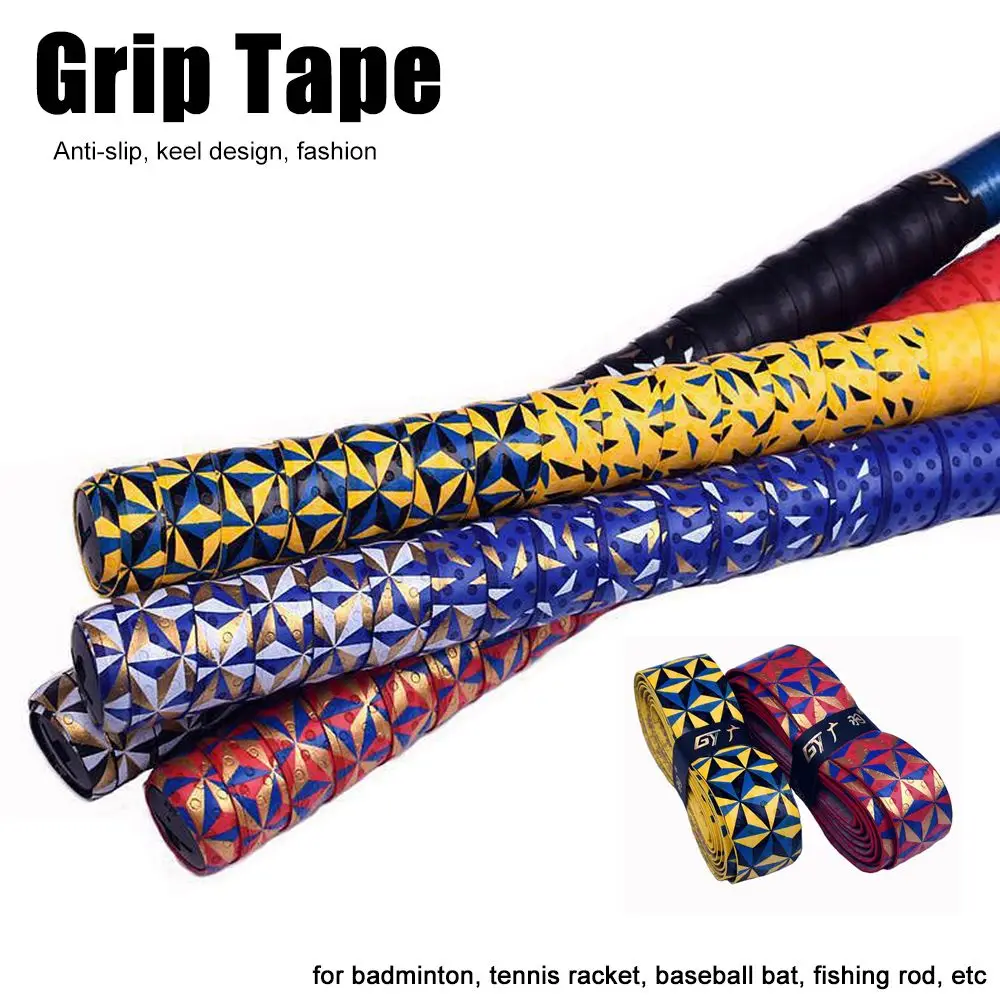 

For Badminton Baseball Bats Windings Over Bicycle Handle Grip Tape Sweat Absorbed Anti-slip Band Fishing Rod Sweatband