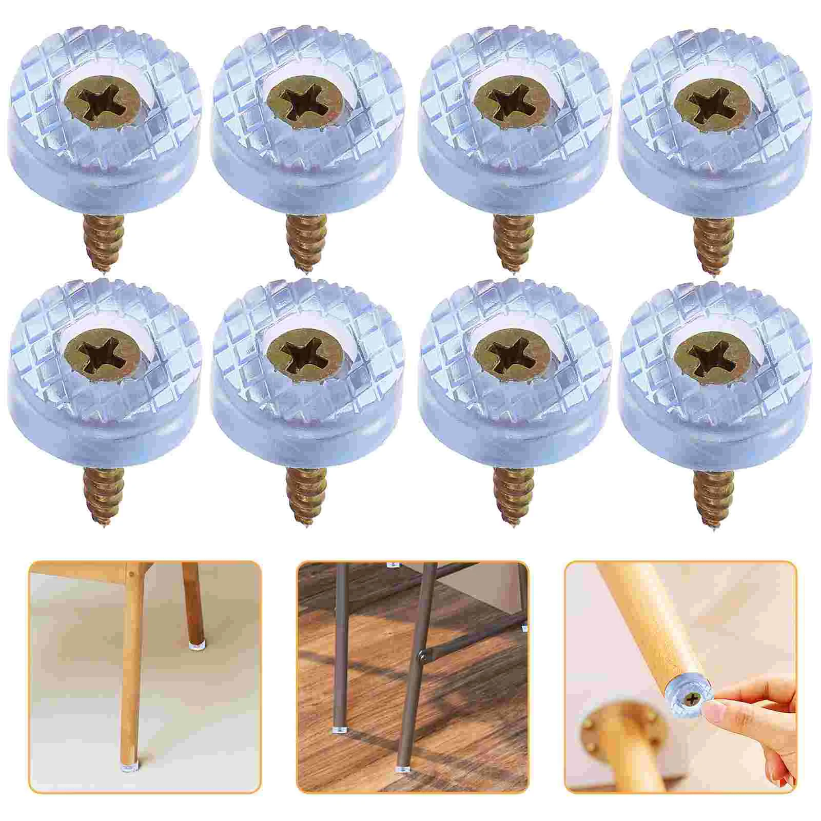 

Non-slip Chair Feet Cutting Board Anti-slip Furniture Rubber Legs for Foot Pads