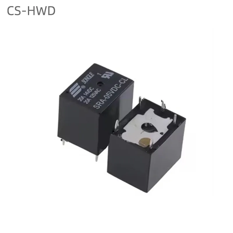 5 шт. В 12 24 20 А силовое реле постоянного тока SRA-05VDC-AL SRA-12VDC-CL SRA-24VDC-CL 4-контактный
