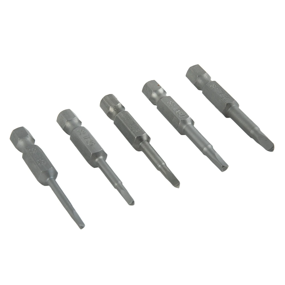 

5pcs Magnetic Triangle Head Screwdriver Bits 1/4" Hex Shank Screw Driver Bit Set TA1.8-TA3.0 For Electric Screwdriver