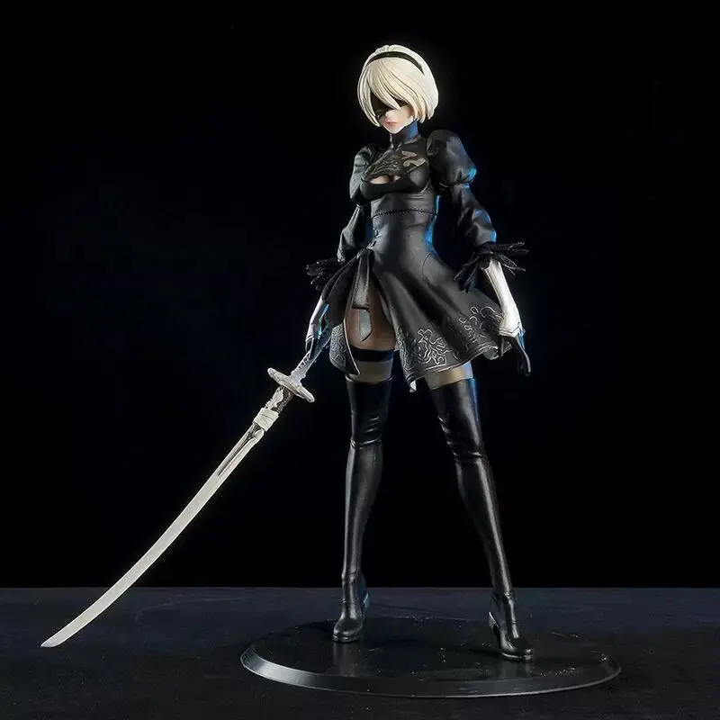 

Новинка NieR Automata YoRHa № 2 Тип B 2B Боевая экшн-фигурка ПВХ игрушки Коллекционная кукла аниме мультяшная модель для рождественского подарка