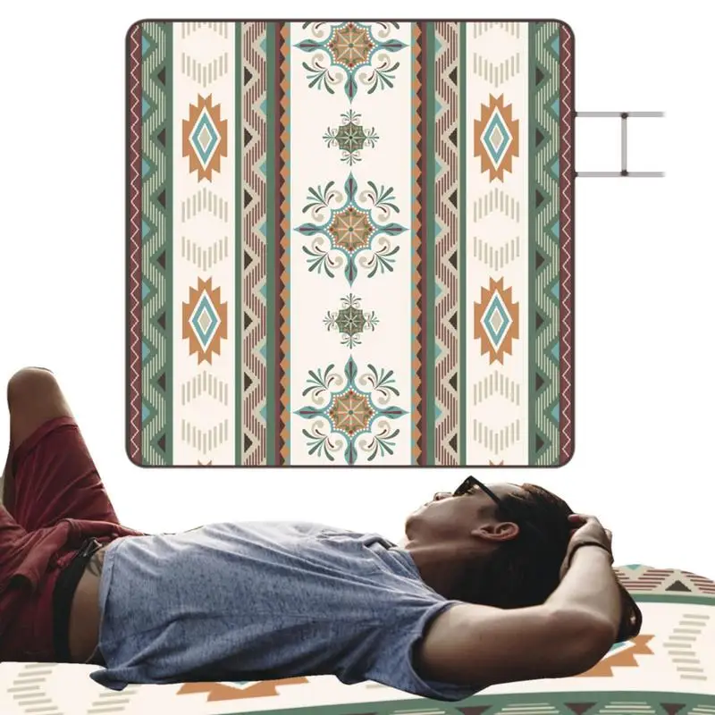 

Одеяло для пикника, машинная стирка, влагостойкий коврик для кемпинга, большой мат для хранения, уличный коврик для женщин и мужчин, для кемп...