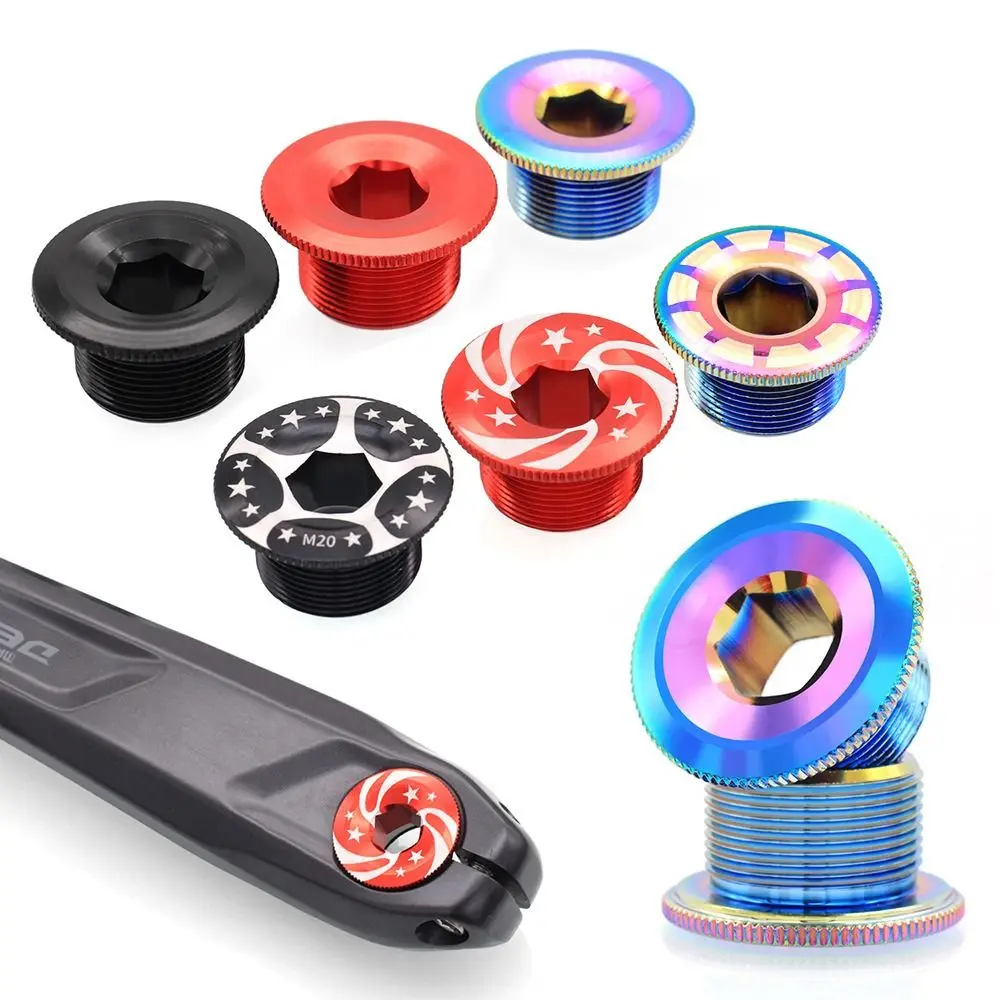 Нижний Кронштейн коленчатый вал Крышка Велосипеда фоторемень винт для