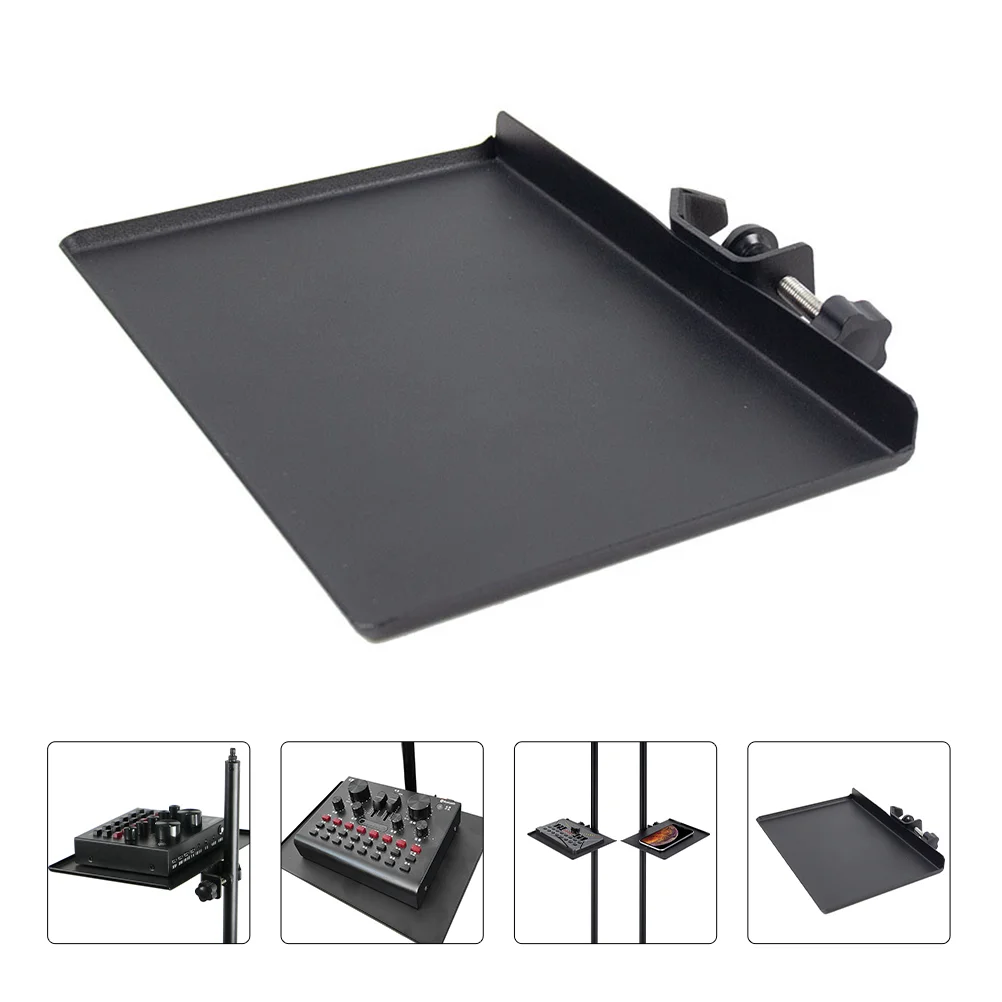 

1pc Durable Strong Portable Practical Tray Stand Support for Microphone Sound