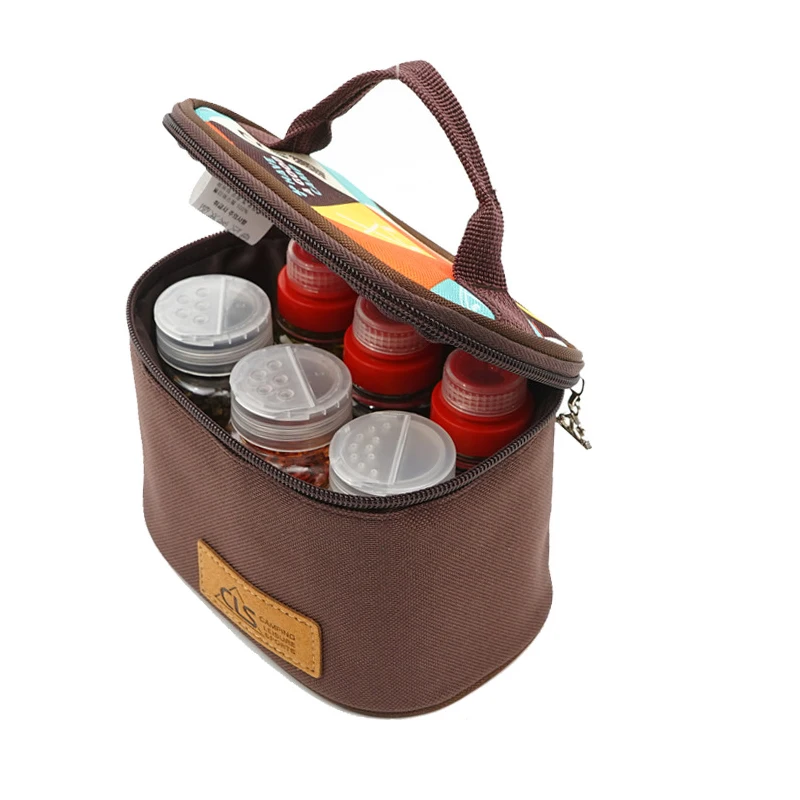 

Holaroom Spice Sauce Condiment Bottles Pepper Seasoning Pot For BBQ Camping Outdoor Salt And Pepper Jar Herb Spice Tool Portable