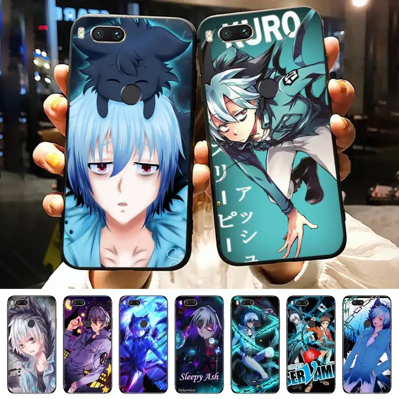 

Japan anime Servamp Kuro Kun Phone Case For Xiaomi Redmi note 7 8 9 11 t s 10 A pro lite funda shell