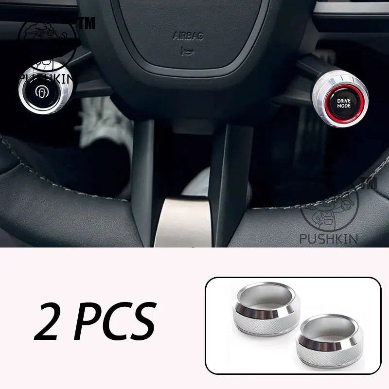 

Для Xiaomi YU7 2025 ручка рулевого колеса из алюминиевого сплава, ручка кнопки, рамка, кольцо, декоративная крышка